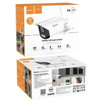 HOCO Outdoor-Kamera Pistolentyp Full HD D4, IP65-Wasserbeständig in Weiß