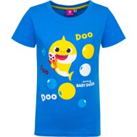 Baby Shark T-Shirt Baumwoll-Mix für Kinder