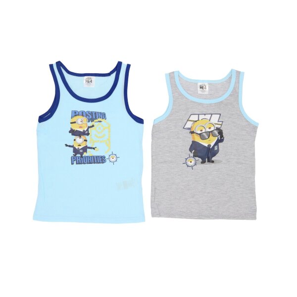 Minions Shirts im 2er-Pack aus Baumwolle – Perfekte Oberteile für Kinder