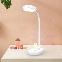 Forever Light 4,5W LED-Schreibtischlampe – Dimmbare Lampe mit Touch-Steuerung und Akku