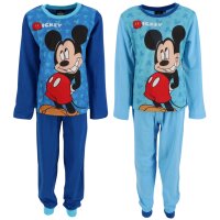 Disney Micky Maus Pyjama Schlafanzug aus weicher...