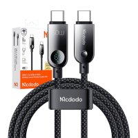 Ladekabel USB-C auf USB-C 60W Datenkabel 1,2m in Schwarz Schnellladegerät