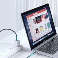 Joyroom USB Type-C zu USB Type-C PD-Kabel – 2 Meter, 60W Schnelllade- und Datenkabel, Schwarz