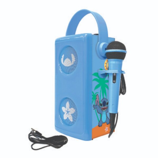 Lilo & Stitch Tragbarer Bluetooth-Lautsprecher mit Mikrofon Karaoke