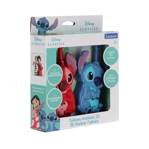 Lilo & Stitch Walkie-Talkies 3D-Design für kleine Abenteurer