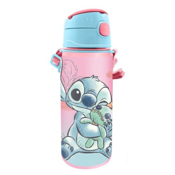 Disney Lilo & Stitch Trinkflasche 600 ml für Schule und Freizeit