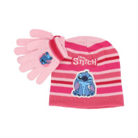 Lilo & Stitch Winter-Set Mütze & Handschuhe...