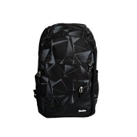 Moderner Rucksack mit geometrischem Muster – vereint Stil und Funktionalität