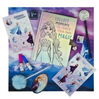 Disney Frozen Tagebuch-Set mit Glitzer und Zubehör...