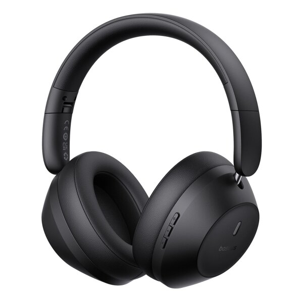 Wireless Kopfhörer in Schwarz Bluetooth 5.3 On-Ear Funkkopfhörer