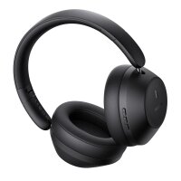 Wireless Kopfhörer in Schwarz Bluetooth 5.3 On-Ear Funkkopfhörer