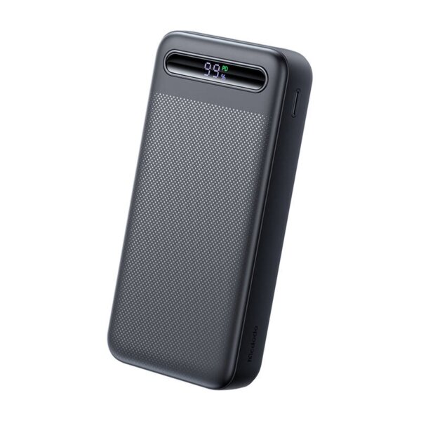 Powerbank 20000 mAh PD-Schnellladegerät in Schwarz 22,5W mit Digitalanzeige