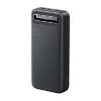 Powerbank 20000 mAh PD-Schnellladegerät in Schwarz 22,5W mit Digitalanzeige