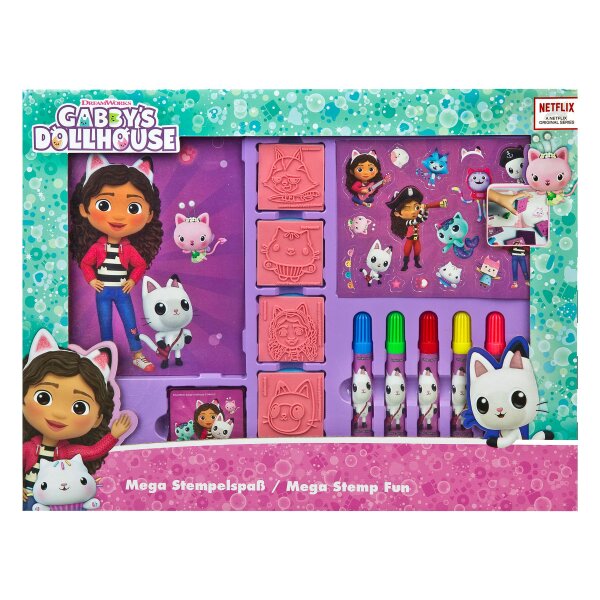 Gabbys Dollhouse Stempel-Set Für kreative Bastelstunden und mehr