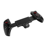 Wireless Controller / GamePad mit Telefonhalter in Schwarz bis zu 28 cm