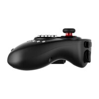 Wireless Controller / GamePad mit Telefonhalter in Schwarz bis zu 28 cm