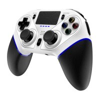 Kabelloser Gaming-Controller in Weiß mit...