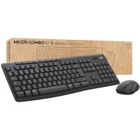 Logitech Kabelloses Tastatur-Maus-Set MK370 –...