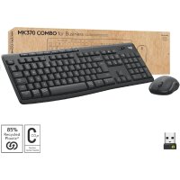 Logitech Kabelloses Tastatur-Maus-Set MK370 –...