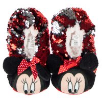 Disney Minnie Mouse Warmschuhe Kuschelige Anti-Rutsch-Hausschuhe