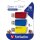 Verbatim USB 3.2 Stick 16GB StorenClick Datenstick 3er Pack rot blau gelb