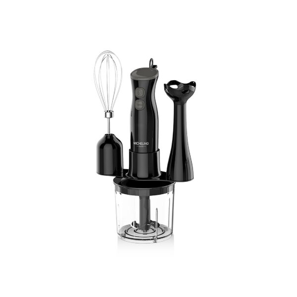 Michelino 5-teiliges Stabmixer-Set 250 Watt vielseitiger Küchenhelfer