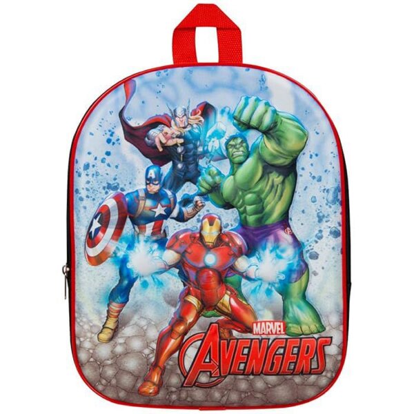 Avengers Rucksack 3D Design Praktische Schultasche für Schule und Freizeit