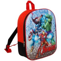 Avengers Rucksack 3D Design Praktische Schultasche für Schule und Freizeit