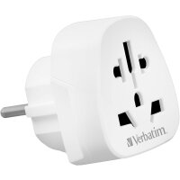 Verbatim Master Reise-Steckdosenadapter – Wandelt...