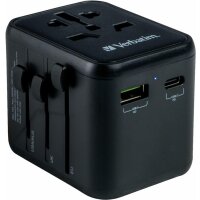 Verbatim Universal-Reiseadapter 180 Länder –...