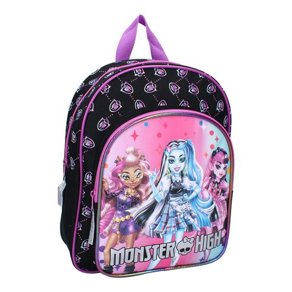 Monster High Rucksack „Feeling Fierce“ Stylische Tasche für Schule und Freizeit