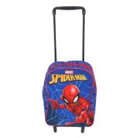 Spiderman Trolley-Rucksack Coole Tasche für Schule und Reisen mit Rollen