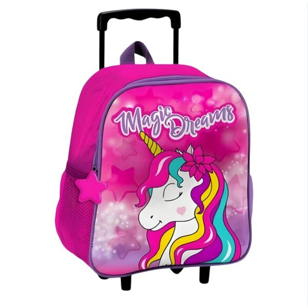 Unicorn Trolley-Rucksack Schultasche und Reisetasche in einem