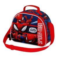 Spiderman Lunchbag 3D-Optik Perfekt für Snacks und Getränke unterwegs