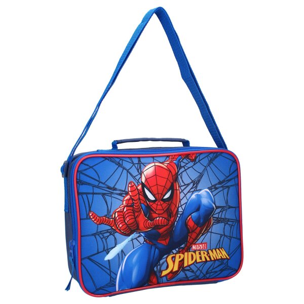 Spiderman Lunchbag 3D-Optik Perfekt für Snacks und Getränke unterwegs