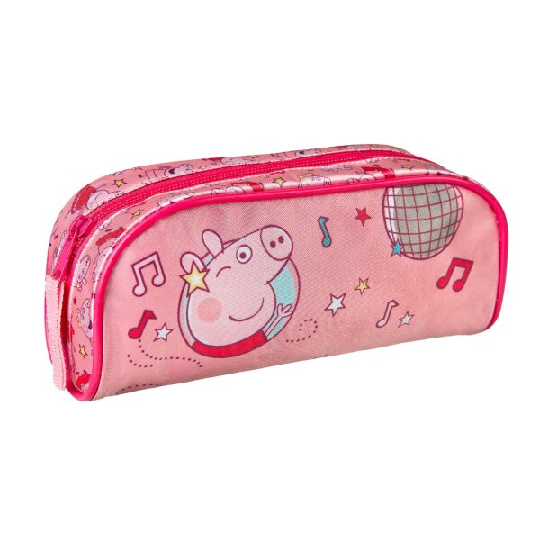 Peppa Pig Federmäppchen Stylisches Etui für Stifte und Bleistifte