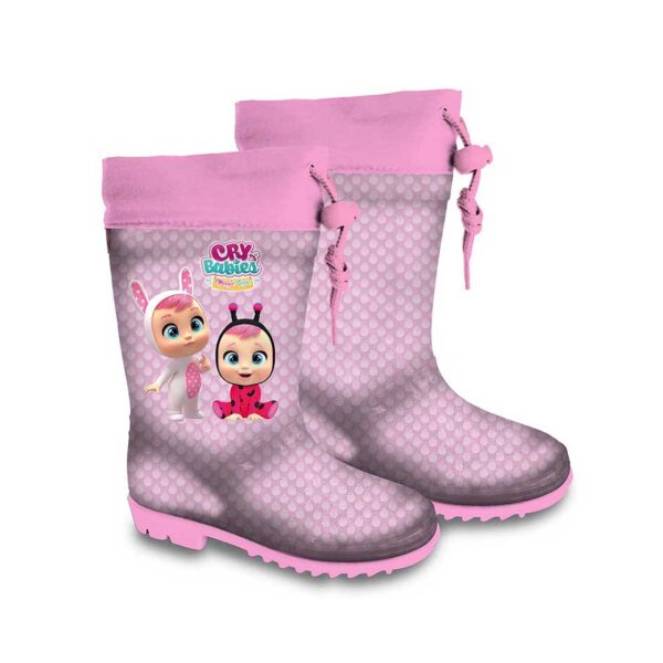 Cry Babies Regenstiefel Bunte Gummistiefel für kleine Cry Babies Fans