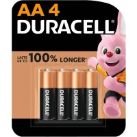 Duracell AA 1,5 V Alkaline Batterien Extra Life Long Power 4er Pack