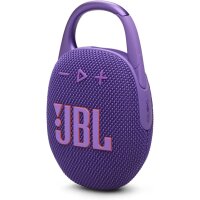 JBL CLIP 5 Kabelloser Bluetooth-Lautsprecher, Violett