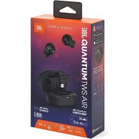 JBL Quantum Air TWS Bluetooth-Ohrhörer, kabellos, In-Ear-Gaming, Schwarz