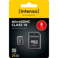 Intenso microSDHC Card Class 10 (R) 25MB/s (W) 10MB/s...