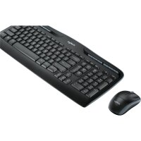 Logitech Tastatur-Maus Set MK330, Wireless, Schwarz