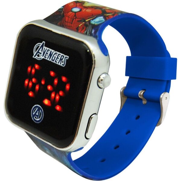 Avengers LED Armbanduhr Digitales Display für Superhelden-Fans