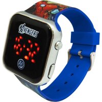 Avengers LED Armbanduhr Digitales Display für Superhelden-Fans