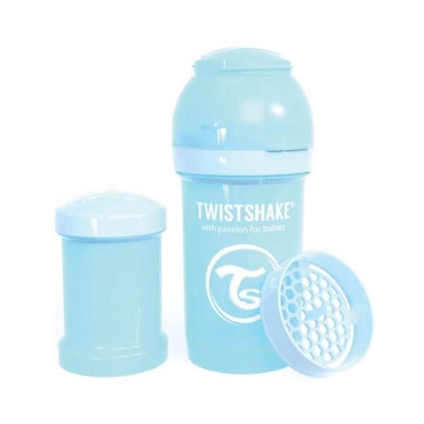 Twistshake Babyflasche 180 ml – Mit Anti-Kolik-System und Mischsieb