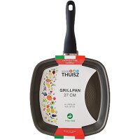 Thuisz Grillpfanne 27 cm – hochwertige Pfanne auch...