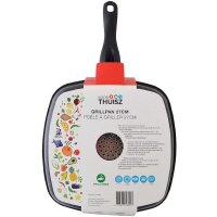 Thuisz Grillpfanne 27 cm – hochwertige Pfanne auch...