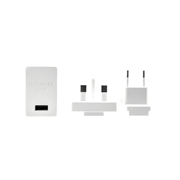 Ultimate Ears Power Adapter USB Netzteil 2A Wandladegerät EU/US Stecker weiß