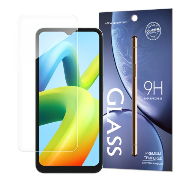 2x Schutzglas 9H kompatibel mit Xiaomi Redmi A3 Displayschutzfolie Schutzfolie Passgenau Glas