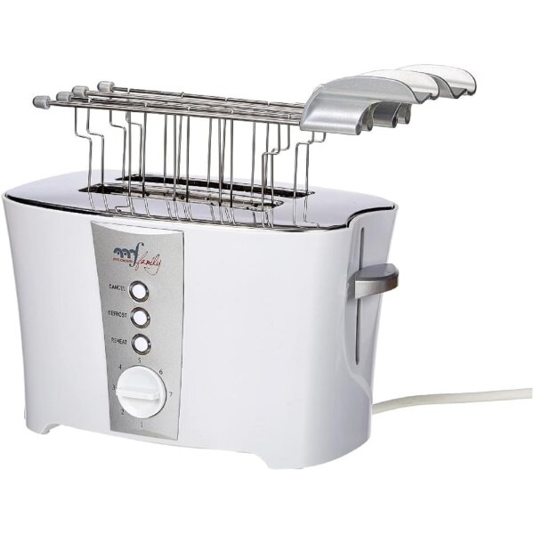 TOSTO Toaster mit 7 Toaststufen, 600W Auftaufunktion